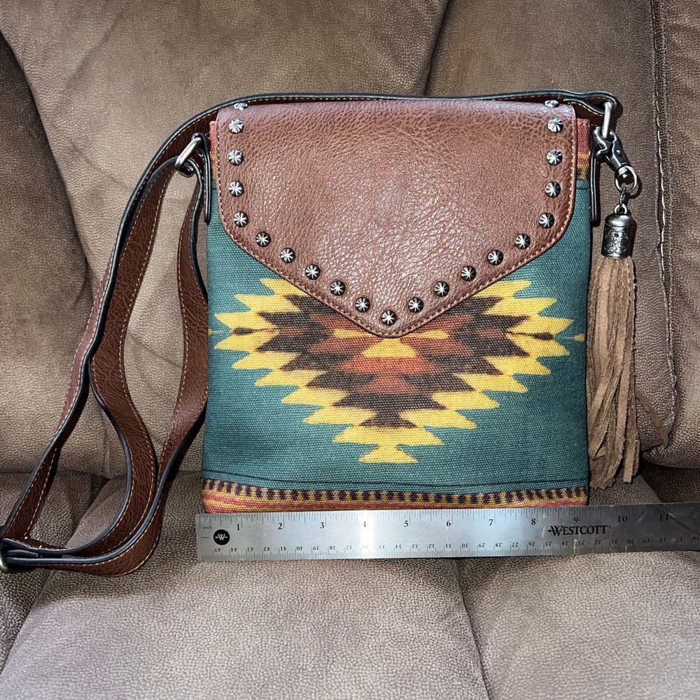 Blazing Roxy Zapotec Conceal & Carry Messenger Bag